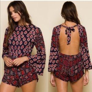 Raga backless romper